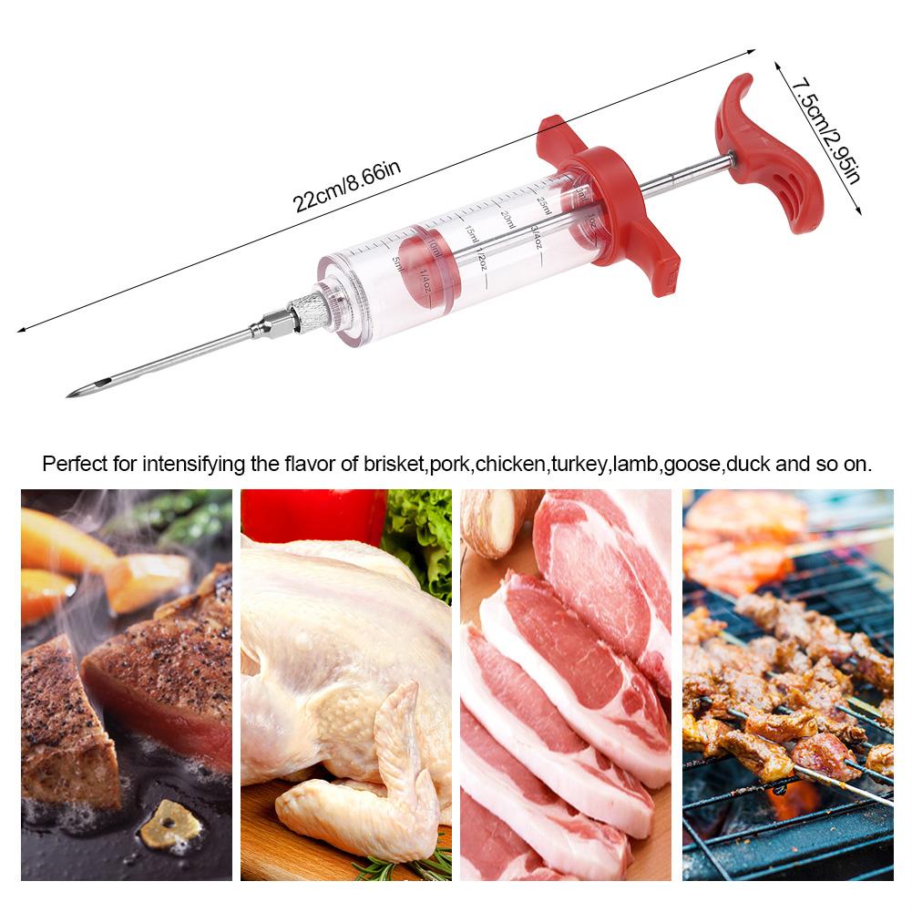 BBQ Meat Flavor Injector Needle Marinade Injector Chicken Flavor - REVEL.PK