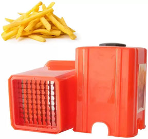Sharp Bladed French Fries Cutter Finger Chips Cutter Manual Potato French Fries - Red