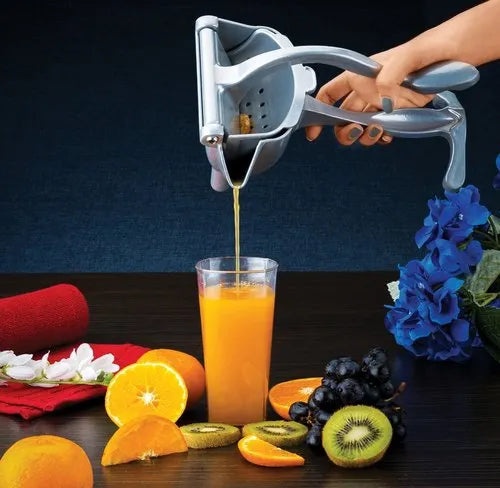 Manual Fruit Juicer – Lemon Squeezer – Stainless Steel Hand Squeezer -Large Size